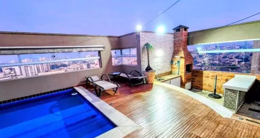 Cobertura com 4 dormitórios à venda, 270 m² por R$ 3.000.000,00 - Santa Paula - São Caetano do Sul/SP