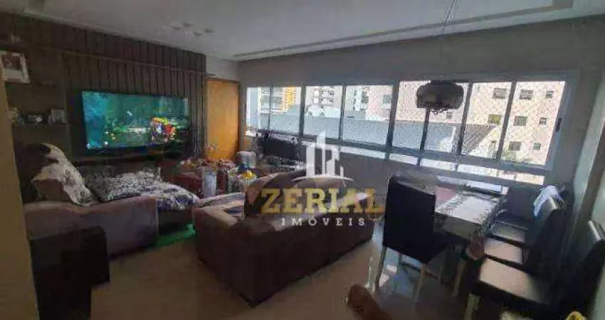 Apartamento com 4 dormitórios à venda, 130 m² por r$ 955.000,00 - jardim - santo andré/sp