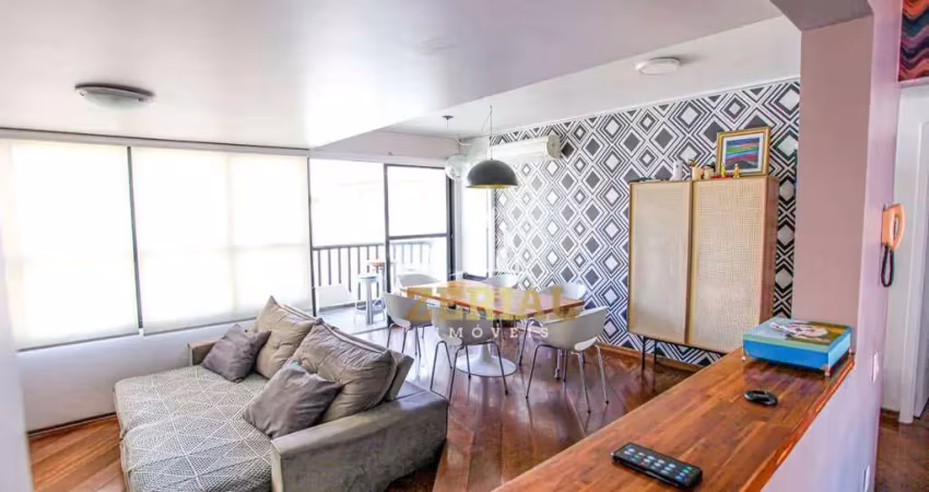 Apartamento com 3 dormitórios à venda, 127 m² por r$ 745.000,00 - campestre - santo andré/sp