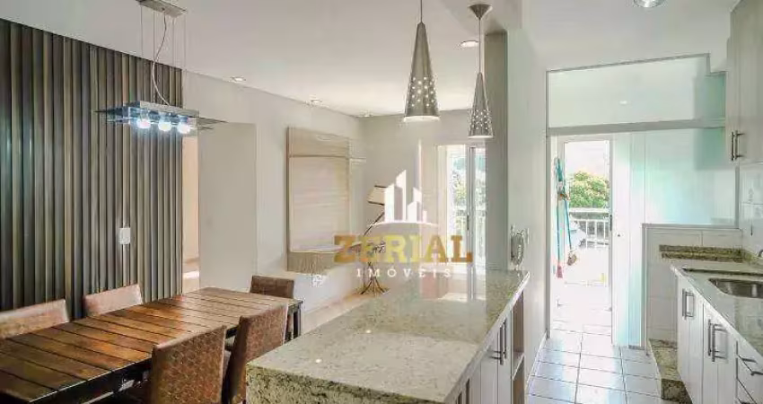 Apartamento com 2 dormitórios à venda, 70 m² por r$ 610.000,00 - barcelona - são caetano do sul/sp