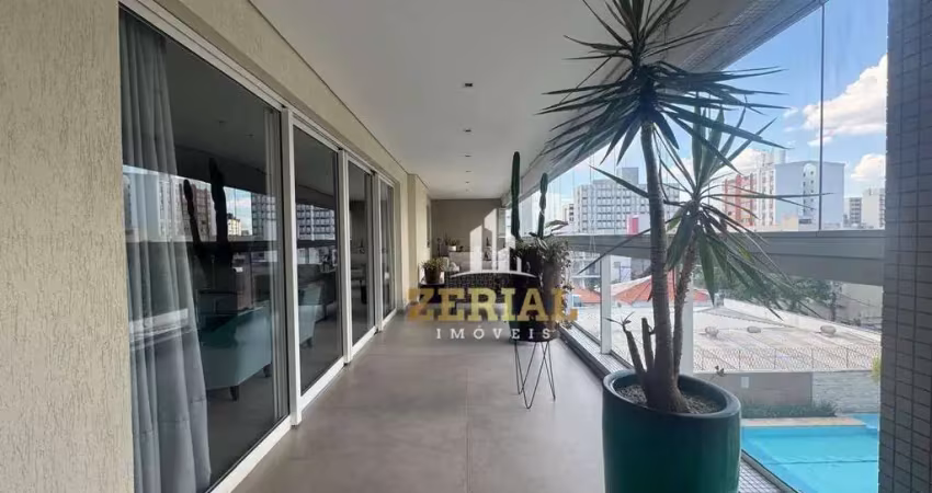 Apartamento com 4 dormitórios à venda, 318 m² por r$ 4.300.000,00 - santo antônio - são caetano do sul/sp