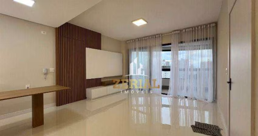 Apartamento com 2 dormitórios para alugar, 90 m² por R$ 7.472,00/mês - Jardim - Santo André/SP