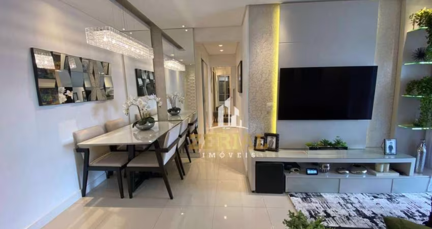 Apartamento com 2 dormitórios à venda, 70 m² por R$ 848.000,00 - Centro - São Caetano do Sul/SP