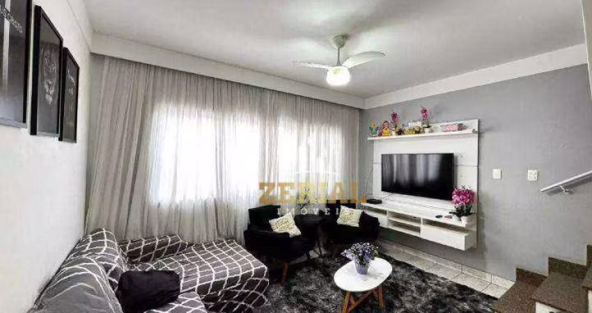 Sobrado com 3 dormitórios à venda, 142 m² por R$ 600.000,00 - Vila Sacadura Cabral - Santo André/SP