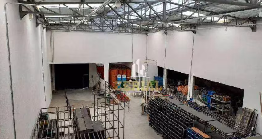 Galpão para alugar, 515 m² por r$ 26.555/mês - centro - são caetano do sul/sp