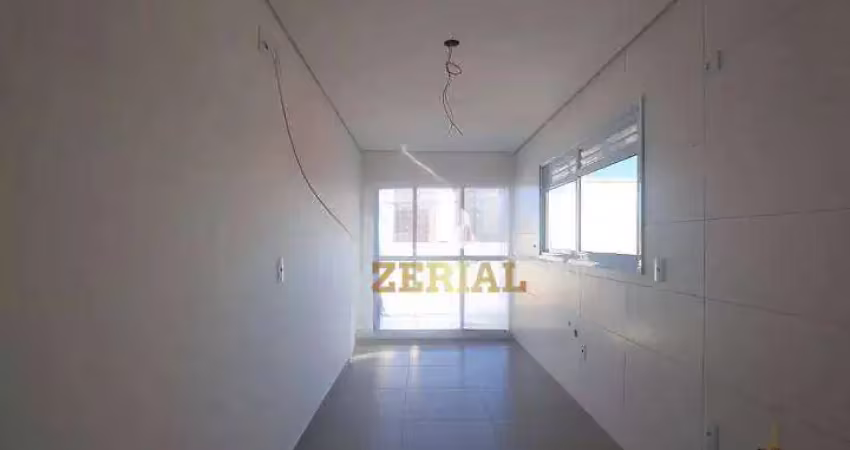 Cobertura com 2 dormitórios à venda, 95 m² por r$ 450.000,00 - utinga - santo andré/sp