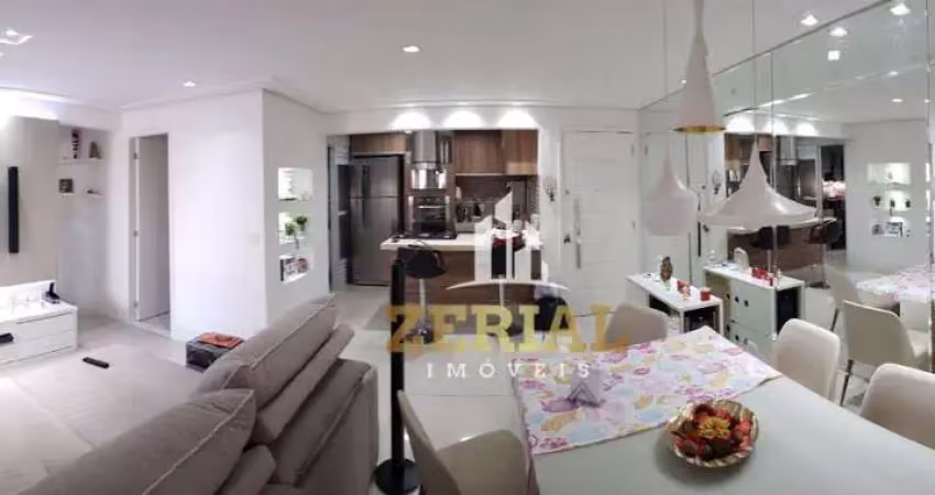 Apartamento com 2 dormitórios à venda, 77 m² por r$ 799.000,00 - campestre - santo andré/sp