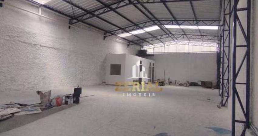 Galpão para alugar, 250 m² por R$ 12.226,75/mês - Fundação - São Caetano do Sul/SP