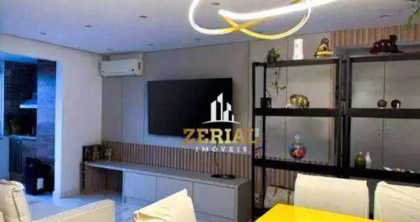 Apartamento com 3 dormitórios à venda, 78 m² por r$ 770.000 - campestre - santo andré/sp