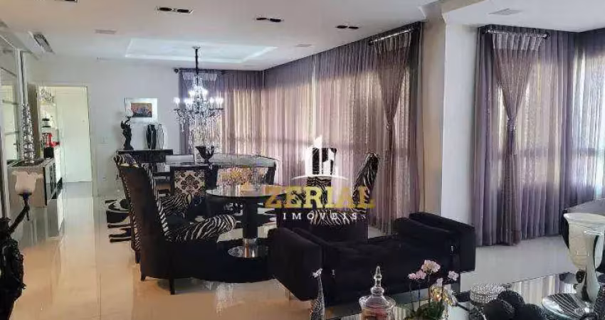 Apartamento com 4 dormitórios à venda, 244 m² por r$ 3.400.000,00 - santo antônio - são caetano do sul/sp