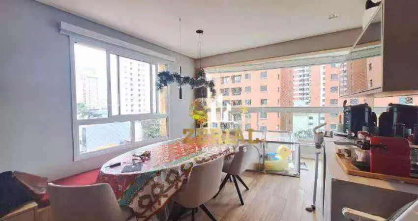 Apartamento com 3 dormitórios à venda, 130 m² por r$ 1.100.000,00 - jardim bela vista - santo andré/sp