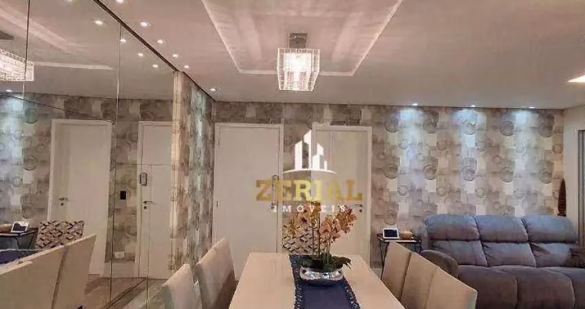 Apartamento com 3 dormitórios à venda, 107 m² por r$ 1.050.000,00 - santo antônio - são caetano do sul/sp