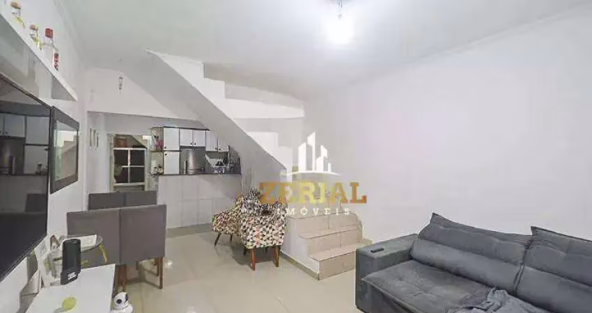 Sobrado com 2 dormitórios à venda, 112 m² por r$ 380.000,00 - jardim orlandina - são bernardo do campo/sp