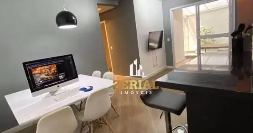 Apartamento garden com 2 dormitórios à venda, 66 m² por r$ 680.000,00 - santa maria - são caetano do sul/sp
