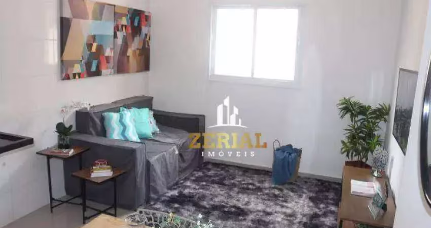 Apartamento com 2 dormitórios à venda, 52 m² por r$ 374.800,00 - nova gerti - são caetano do sul/sp