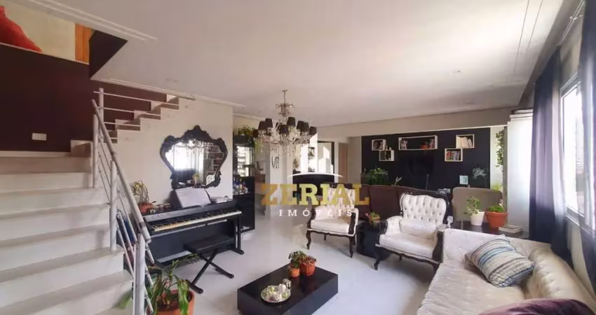 Cobertura com 3 dormitórios à venda, 253 m² por r$ 2.700.000,00 - santa paula - são caetano do sul/sp