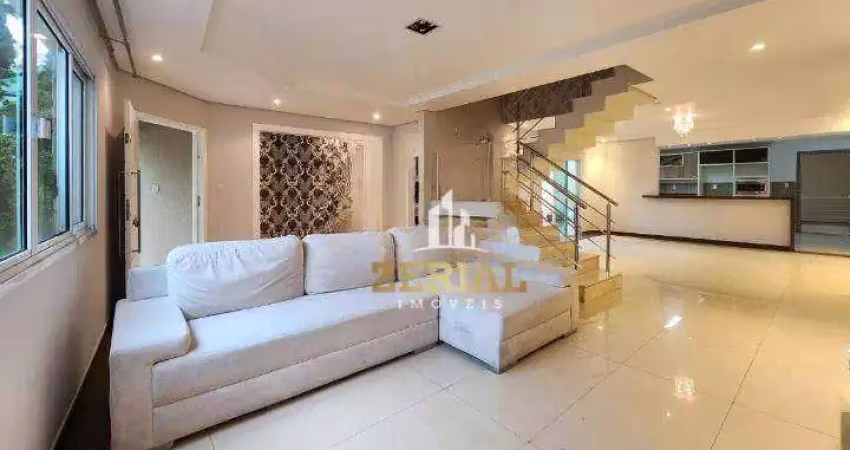 Sobrado com 4 dormitórios para alugar, 430 m² por r$ 13.190,00/mês - cerâmica - são caetano do sul/sp