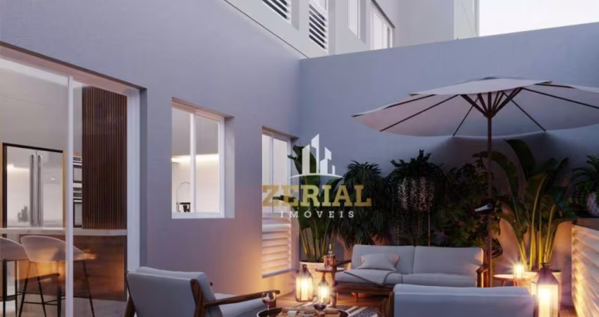Apartamento garden com 2 dormitórios à venda, 160 m² por r$ 1.041.300,00 - barcelona - são caetano do sul/sp