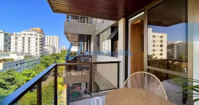 Flat com 1 quarto à venda na Avenida Bartolomeu Mitre, Leblon, Rio de Janeiro