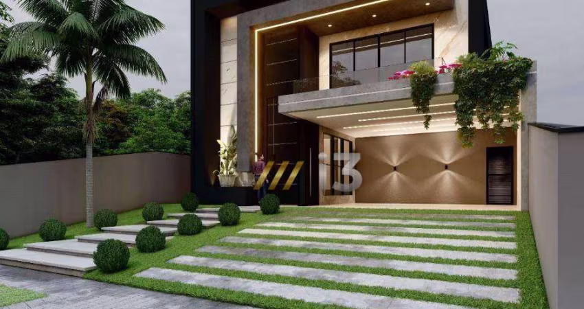 Casa com 5 dormitórios à venda, 307 m² por R$ 2.790.000,00 - Condomínio Figueira Garden - Atibaia/SP