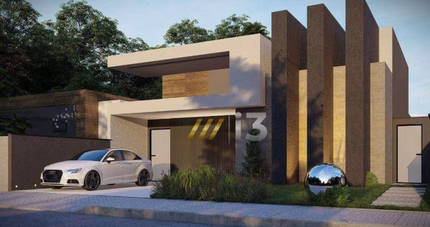 Casa com 3 dormitórios à venda, 146 m² por R$ 1.390.000,00 - Condomínio Buona Vita - Atibaia/SP