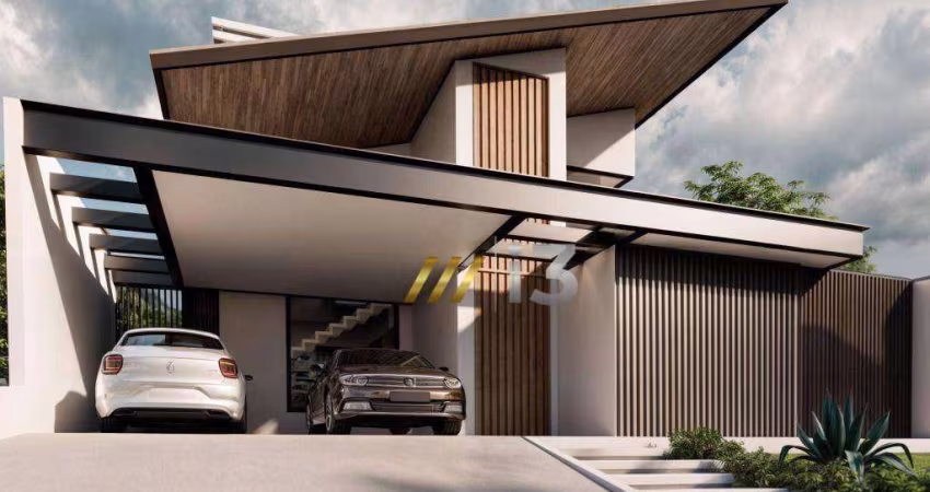 Casa com 4 dormitórios à venda, 300 m² por R$ 1.538.500 - Elementum Residencial Atibaia - Atibaia/SP