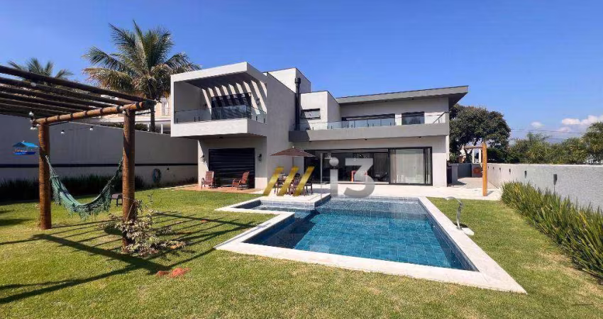 Casa com 4 dormitórios à venda, 472 m² por R$ 4.490.000,00 - Condominio Porto Atibaia - Atibaia/SP