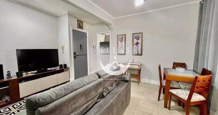 Oportunidade na quadra da praia, 75 m² - ponta da praia - santos/sp