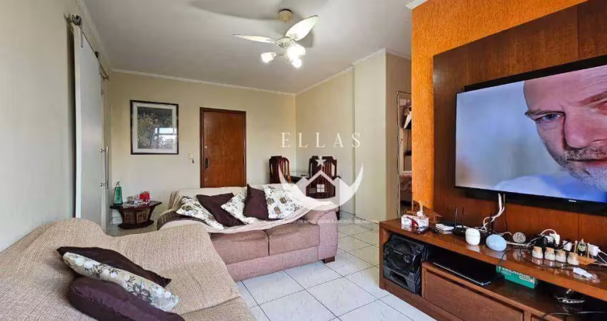 Apartamento com 2 dormitórios à venda, 94 m² por r$ 530.000,00 - marapé - santos/sp