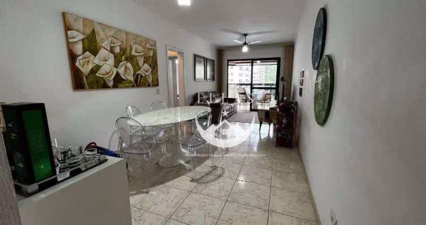 Apartamento com 2 dormitórios à venda, 110 m² por R$ 610.000,00 - Praia das Pitangueiras - Guarujá/SP