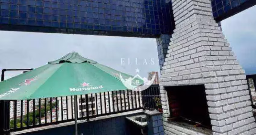 COBERTURA DUPLEX COM PISCINA À VENDA – EMBARÉ, SANTOS/SP