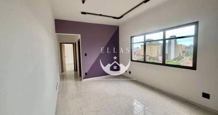 Conjunto Comercial para Locação na Avenida Washington Luiz – Vila Mathias, Santos/SP