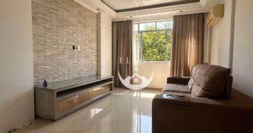 Apartamento à Venda – 124,86 m² – 2 Dormitórios + Dependência Completa – Boqueirão, Santos/SP