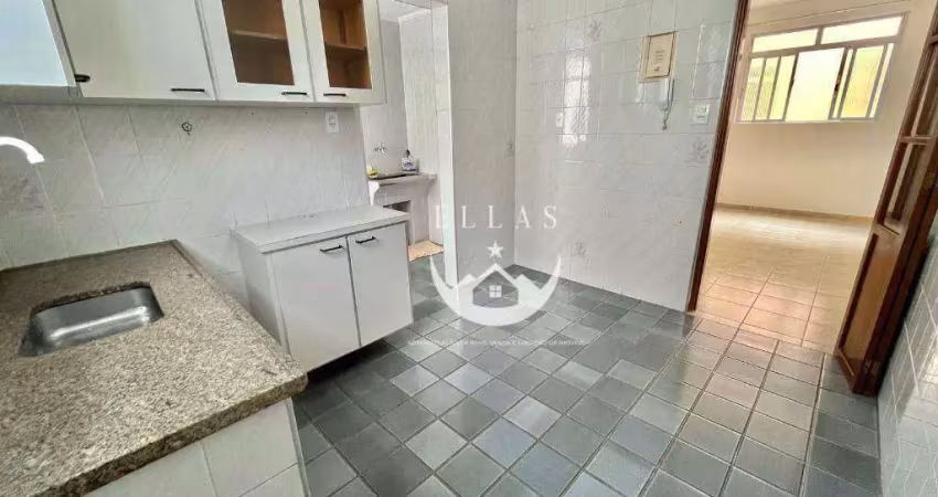 Apartamento com 2 dormitórios à venda, 63 m² por r$ 340.000,00 - marapé - santos/sp