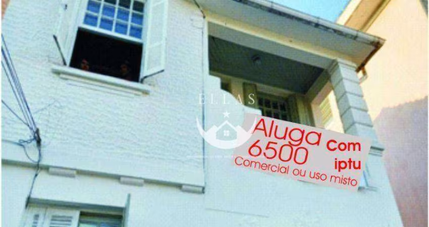 Casa para locação – Ideal para uso comercial ou misto Campo Grande – Santos/SP