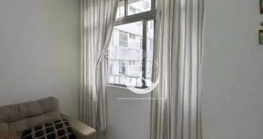 Apartamento com 1 dormitório, 50 m² - venda por r$ 360.000,00 ou aluguel por r$ 2.900,00/mês - boqueirão - santos/sp