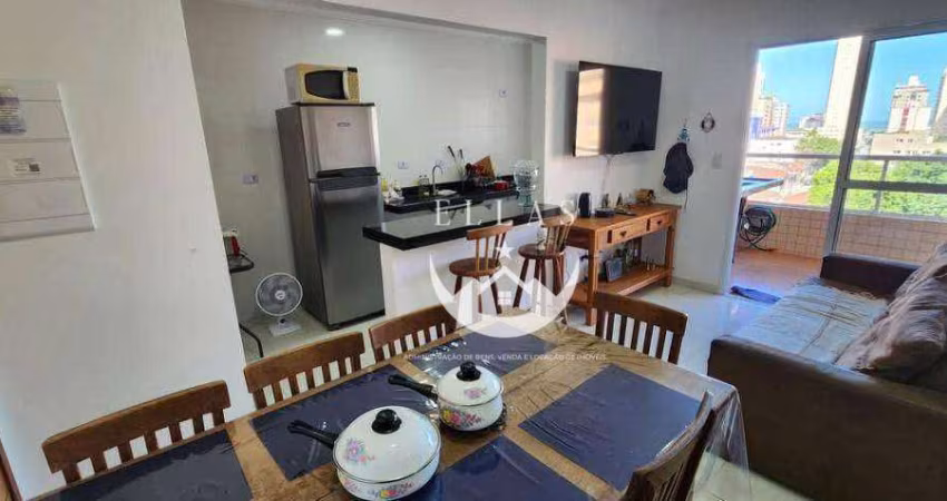 Apartamento mobiliado para locação – 2 dormitórios | Aviação – Praia Grande/SP
