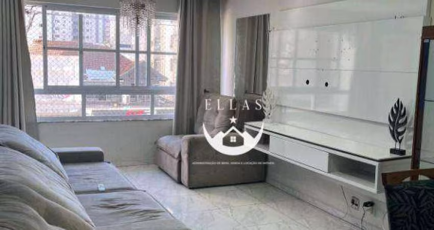 Apartamento mobiliado para locação – 3 dormitórios | Itararé – São Vicente/SP