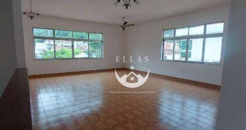 Casa Sobreposta Alta para Locação e Venda no Bairro Marapé, Santos/SP