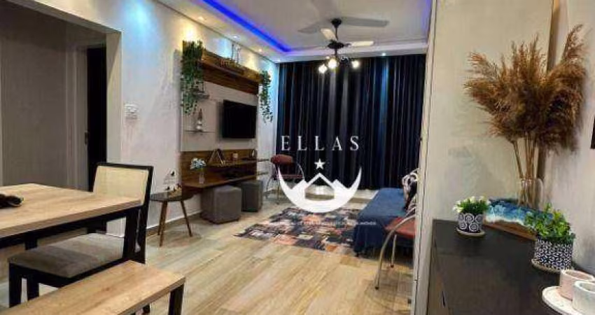 Locação – Apartamento Mobiliado com Vista para o Mar | Boqueirão – Santos/SP