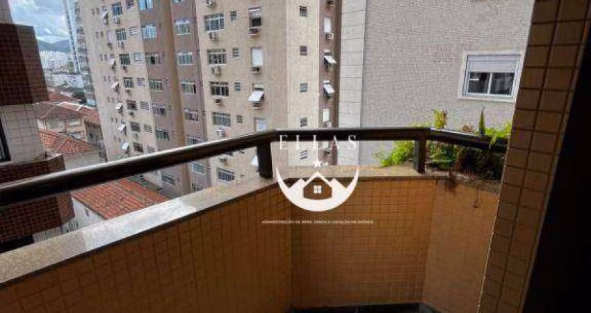 Venda – Amplo Apartamento com 3 Dormitórios | Canal 3 – Gonzaga, Santos/SP
