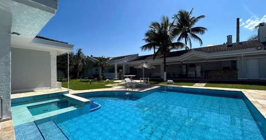 Casa com 7 dormitórios TEMPORADA OU MENSAL, 628 m² - Acapulco - Guarujá/SP
