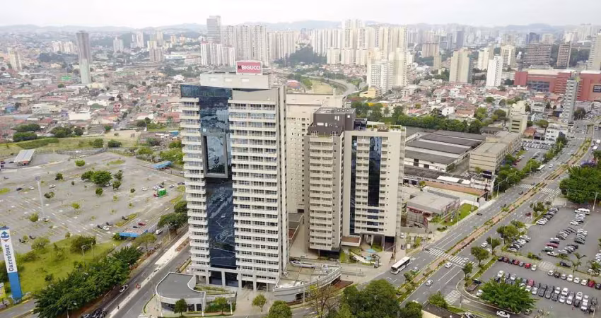 Sala para locação com 118m² no marco zero, são bernardo do campo, sp