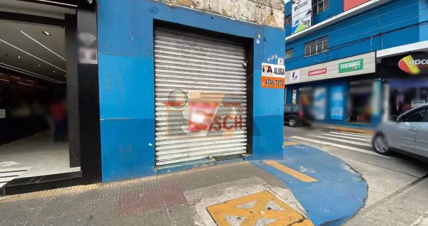 Salão comercial; de esquina; na benjamin constant, em suzano/sp.