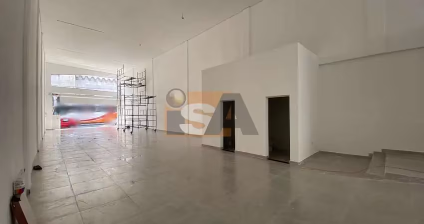 Galpão comercial; com frente para duas vias; no centro de mogi das cruzes/sp.