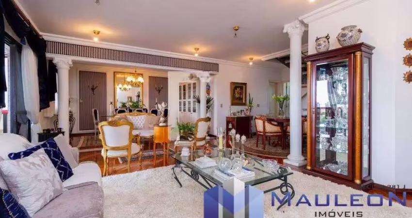 Charmosa cobertura, em rua residencial no jardim anália franco.