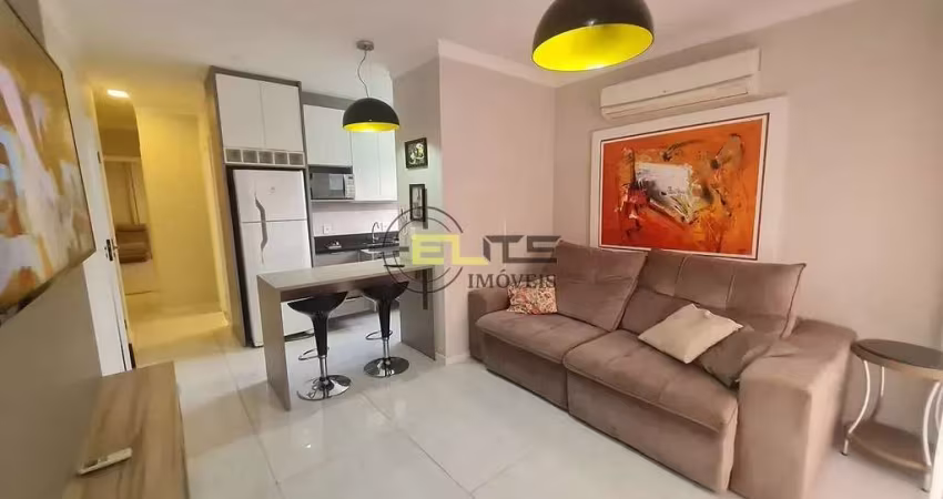 Apartamento à venda, mobiliado de 02 dormitórios (01 suíte), sacada com churrasqueira no Passa Vint
