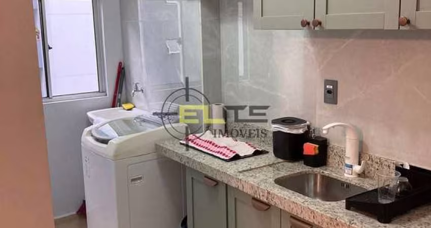 Apartamento à venda, mobiliado de 2 dormitórios, sacada com churrasqueira na Ponte do Imaruim, em P
