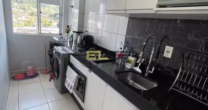 Apartamento com sacada à venda, são sebastião, palhoça, sc