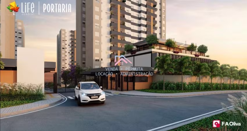 Apartamento em Life Residencial com 3 dormitórios 1 suíte 2 vagas excelente localização - Jundiaí COD. 24662